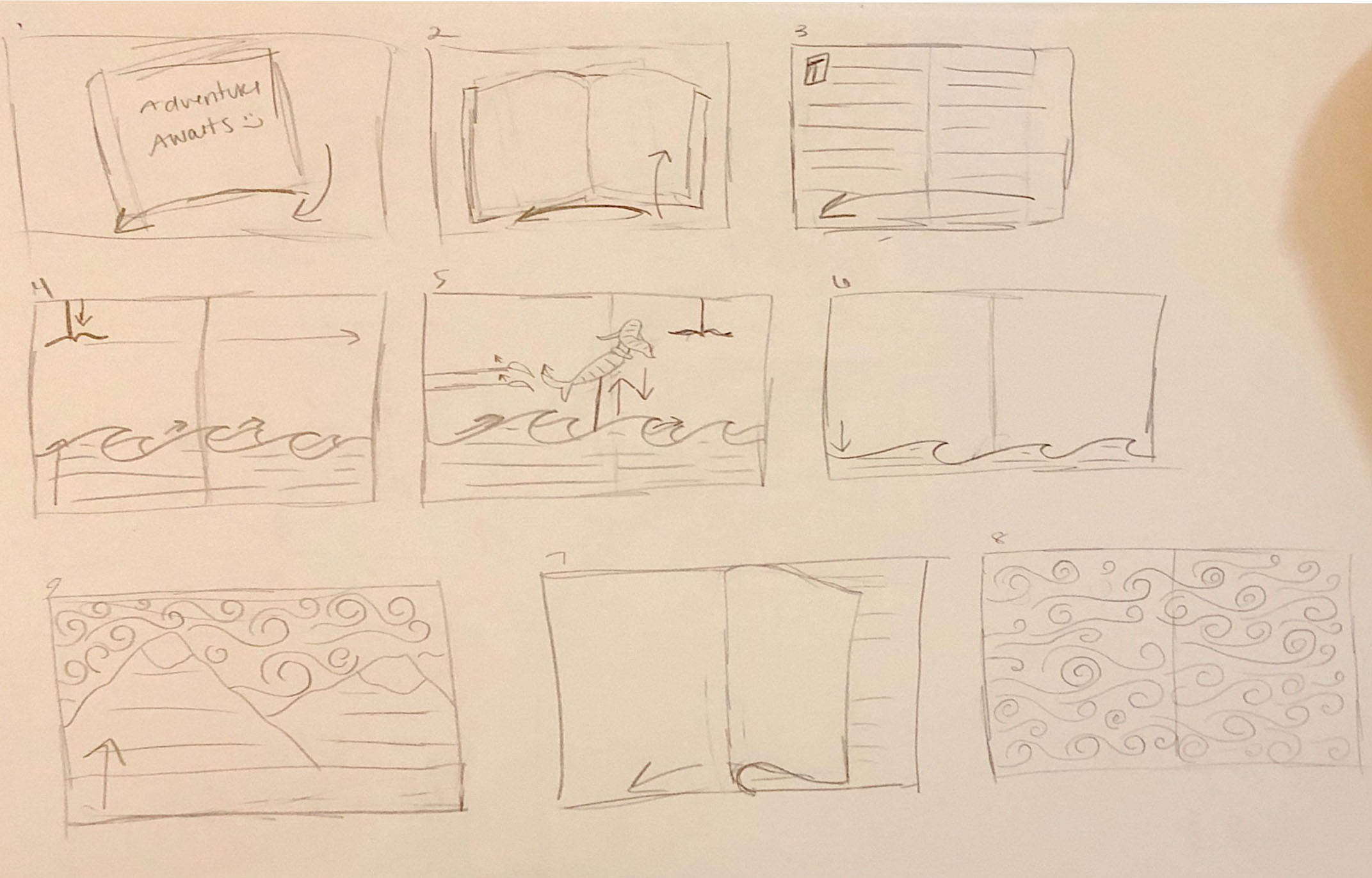 3D Diorama Animation Storyboard